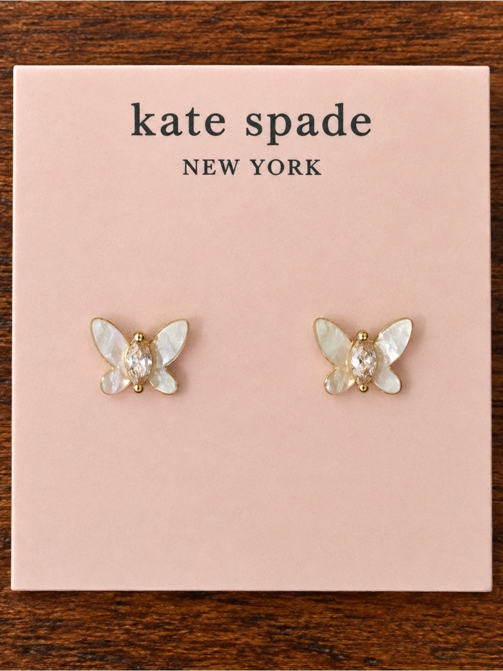 Women's Kate Spade New York Social Butterfly Mini Stud Earrings